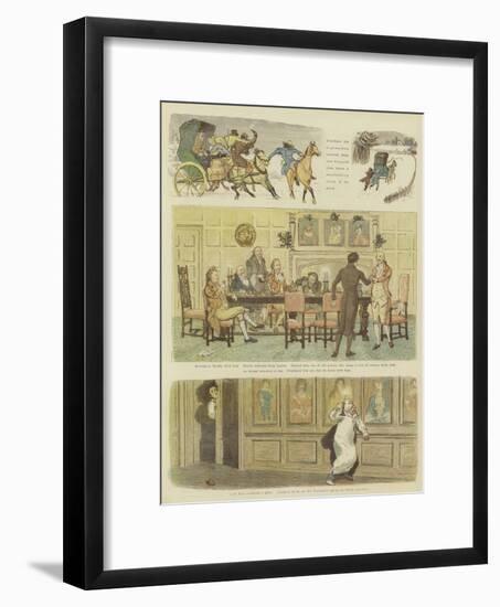 Mr Carlyon's Christmas-Randolph Caldecott-Framed Giclee Print
