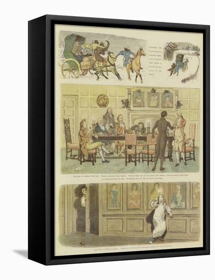 Mr Carlyon's Christmas-Randolph Caldecott-Framed Premier Image Canvas