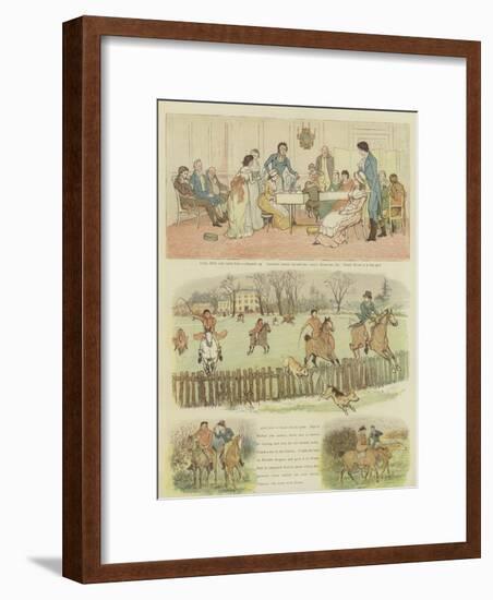 Mr Carlyon's Christmas-Randolph Caldecott-Framed Giclee Print