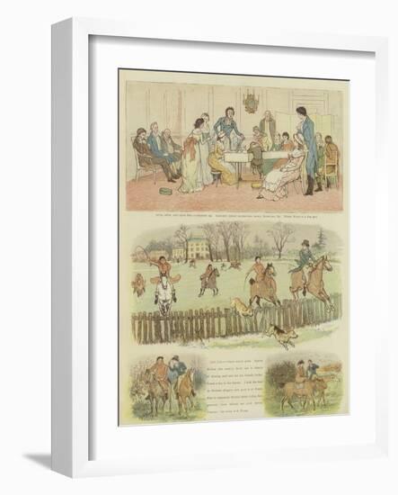 Mr Carlyon's Christmas-Randolph Caldecott-Framed Giclee Print