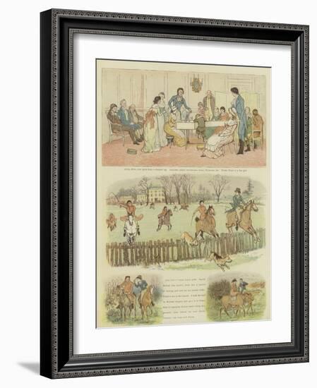 Mr Carlyon's Christmas-Randolph Caldecott-Framed Giclee Print