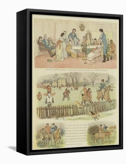 Mr Carlyon's Christmas-Randolph Caldecott-Framed Premier Image Canvas