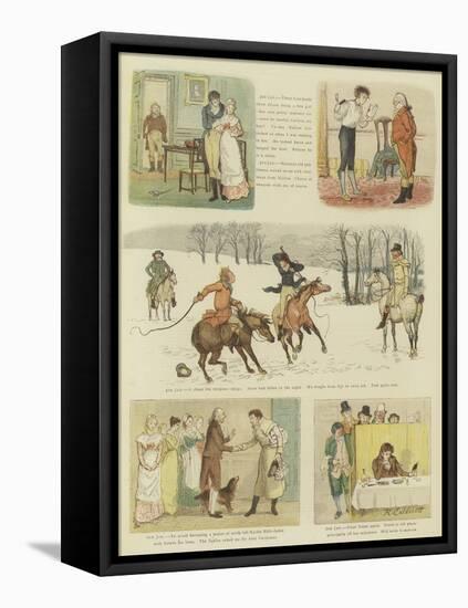 Mr Carlyon's Christmas-Randolph Caldecott-Framed Premier Image Canvas