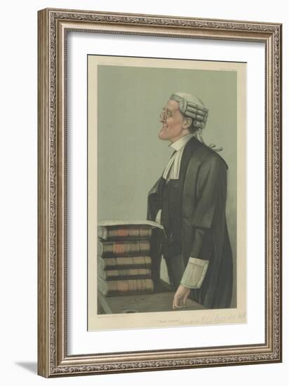 Mr Charles a Cripps-Sir Leslie Ward-Framed Giclee Print