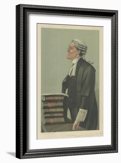 Mr Charles a Cripps-Sir Leslie Ward-Framed Giclee Print