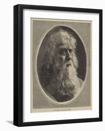 Mr Charles Calvert as Lear-null-Framed Giclee Print