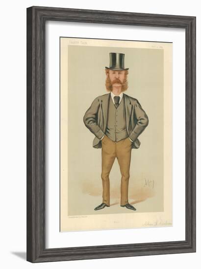 Mr Charles Henry Wilson, Hull, 21 February 1885, Vanity Fair Cartoon-Carlo Pellegrini-Framed Giclee Print