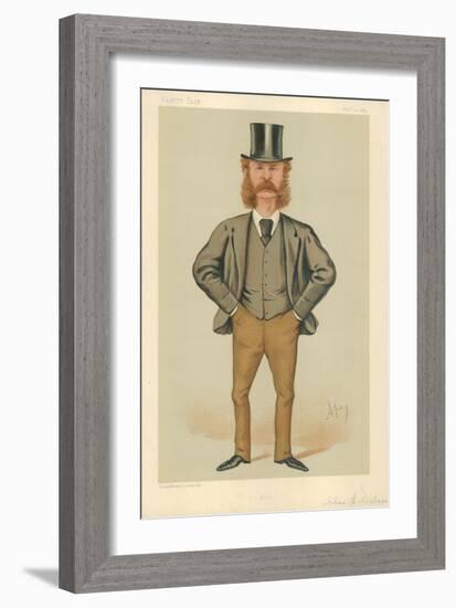 Mr Charles Henry Wilson, Hull, 21 February 1885, Vanity Fair Cartoon-Carlo Pellegrini-Framed Giclee Print