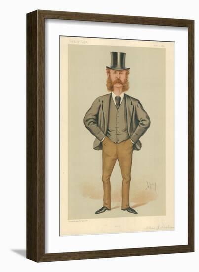 Mr Charles Henry Wilson, Hull, 21 February 1885, Vanity Fair Cartoon-Carlo Pellegrini-Framed Giclee Print