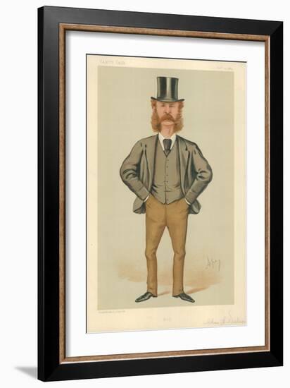 Mr Charles Henry Wilson, Hull, 21 February 1885, Vanity Fair Cartoon-Carlo Pellegrini-Framed Giclee Print