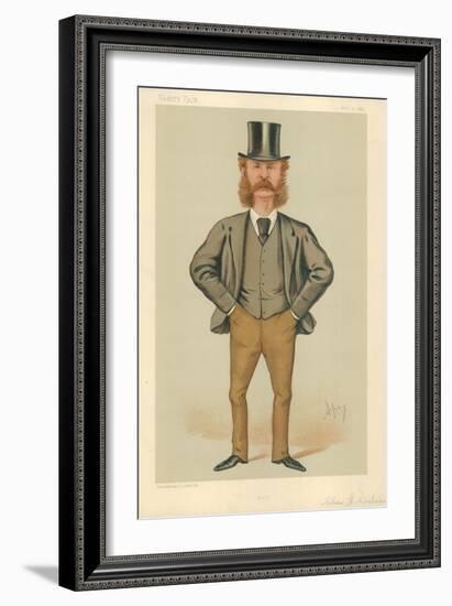 Mr Charles Henry Wilson, Hull, 21 February 1885, Vanity Fair Cartoon-Carlo Pellegrini-Framed Giclee Print