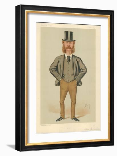 Mr Charles Henry Wilson, Hull, 21 February 1885, Vanity Fair Cartoon-Carlo Pellegrini-Framed Giclee Print