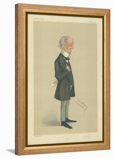 Mr Charles Seely, Pigs, 21 December 1878, Vanity Fair Cartoon-Sir Leslie Ward-Framed Premier Image Canvas