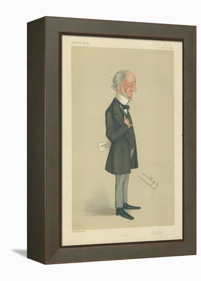 Mr Charles Seely, Pigs, 21 December 1878, Vanity Fair Cartoon-Sir Leslie Ward-Framed Premier Image Canvas