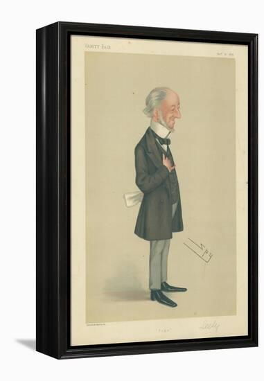 Mr Charles Seely, Pigs, 21 December 1878, Vanity Fair Cartoon-Sir Leslie Ward-Framed Premier Image Canvas