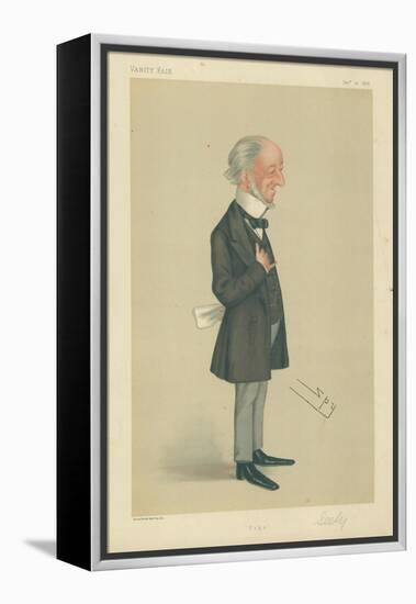 Mr Charles Seely, Pigs, 21 December 1878, Vanity Fair Cartoon-Sir Leslie Ward-Framed Premier Image Canvas