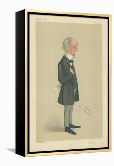 Mr Charles Seely, Pigs, 21 December 1878, Vanity Fair Cartoon-Sir Leslie Ward-Framed Premier Image Canvas