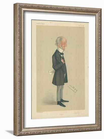 Mr Charles Seely, Pigs, 21 December 1878, Vanity Fair Cartoon-Sir Leslie Ward-Framed Giclee Print