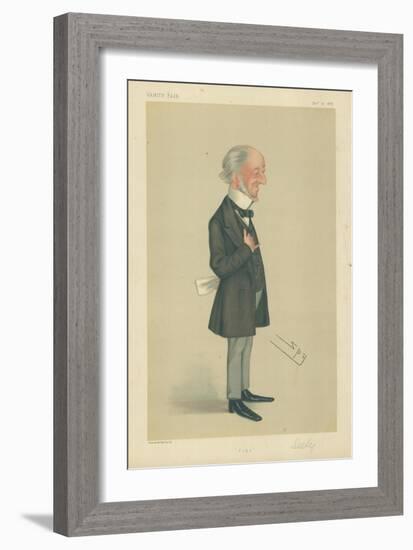 Mr Charles Seely, Pigs, 21 December 1878, Vanity Fair Cartoon-Sir Leslie Ward-Framed Giclee Print