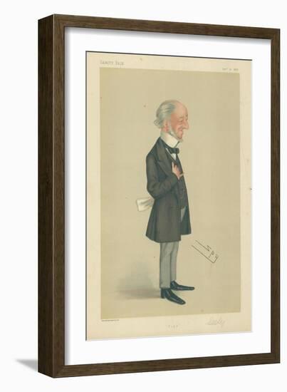 Mr Charles Seely, Pigs, 21 December 1878, Vanity Fair Cartoon-Sir Leslie Ward-Framed Giclee Print