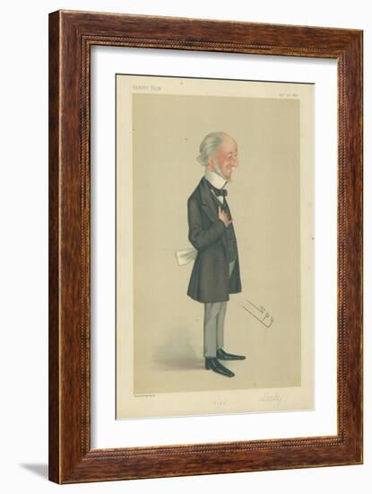 Mr Charles Seely, Pigs, 21 December 1878, Vanity Fair Cartoon-Sir Leslie Ward-Framed Giclee Print