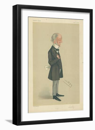 Mr Charles Seely, Pigs, 21 December 1878, Vanity Fair Cartoon-Sir Leslie Ward-Framed Giclee Print