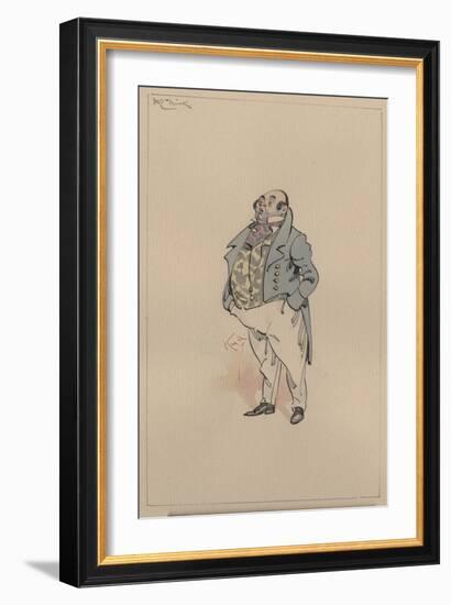 Mr Chick, c.1920s-Joseph Clayton Clarke-Framed Giclee Print