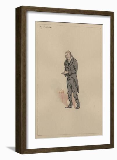 Mr Chillip, C.1920s-Joseph Clayton Clarke-Framed Giclee Print