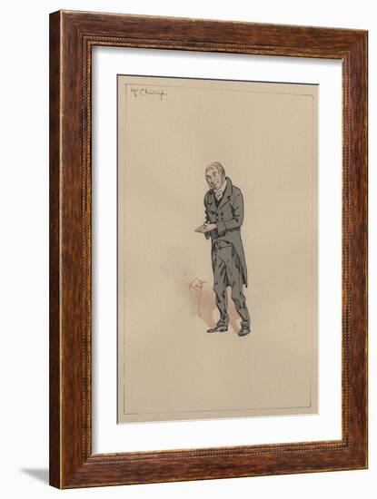 Mr Chillip, C.1920s-Joseph Clayton Clarke-Framed Giclee Print