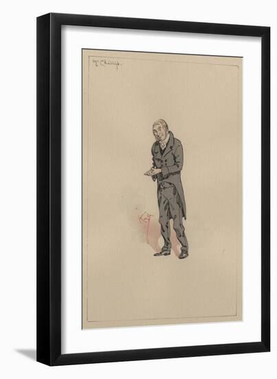 Mr Chillip, C.1920s-Joseph Clayton Clarke-Framed Giclee Print