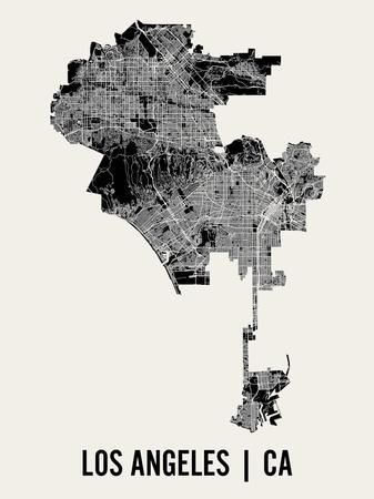 los angeles ghetto map