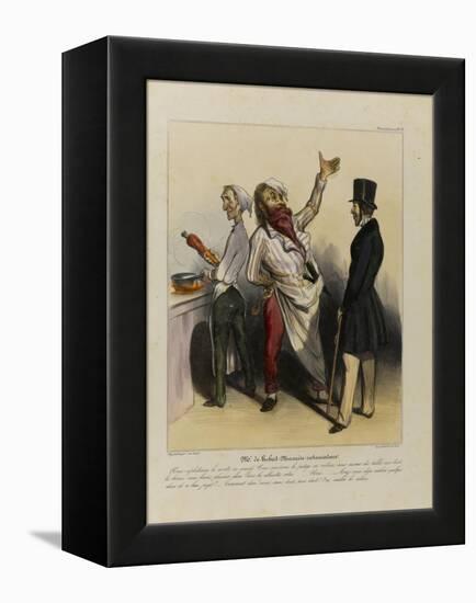 Mr De Robert Macaire, Cook-Honore Daumier-Framed Premier Image Canvas