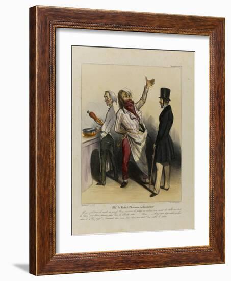 Mr De Robert Macaire, Cook-Honore Daumier-Framed Giclee Print