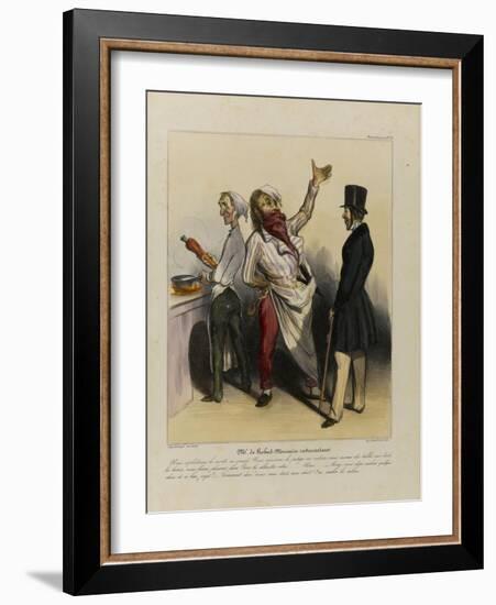 Mr De Robert Macaire, Cook-Honore Daumier-Framed Giclee Print