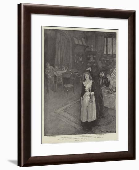 Mr Du Maurier's Trilby at the Haymarket Theatre-William Hatherell-Framed Giclee Print