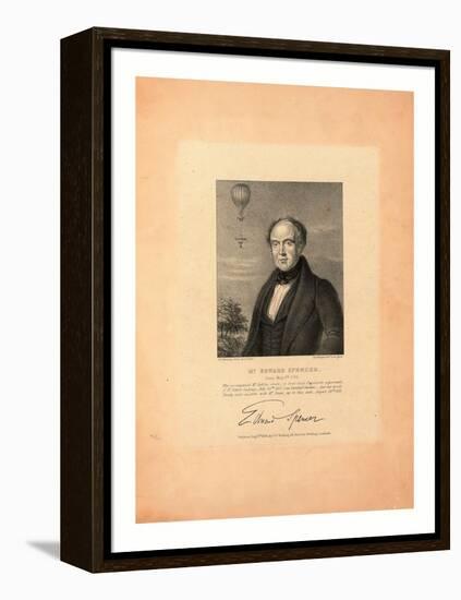 Mr. Edward Spencer-George Perfect Harding-Framed Premier Image Canvas