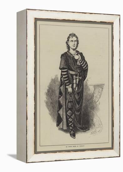 Mr Edwin Booth as Hamlet-null-Framed Premier Image Canvas