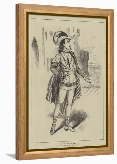 Mr Edwin Booth as Iago-null-Framed Premier Image Canvas