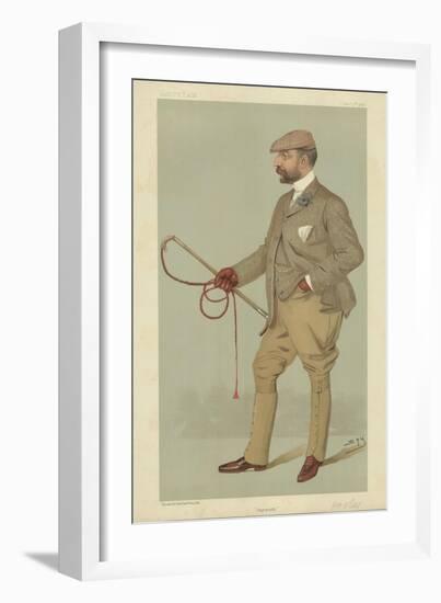 Mr Ernest Terah Hooley-Sir Leslie Ward-Framed Giclee Print