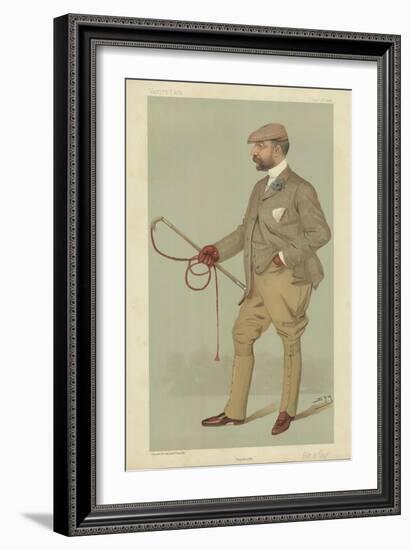 Mr Ernest Terah Hooley-Sir Leslie Ward-Framed Giclee Print