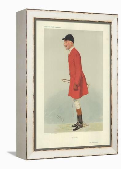 Mr Evan Hansbury-Sir Leslie Ward-Framed Premier Image Canvas