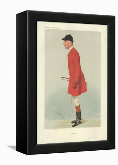 Mr Evan Hansbury-Sir Leslie Ward-Framed Premier Image Canvas