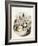 Mr. Fezziwig's Ball, from "A Christmas Carol" by Charles Dickens (1812-70) 1843-John Leech-Framed Giclee Print