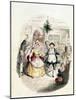 Mr. Fezziwig's Ball, from "A Christmas Carol" by Charles Dickens (1812-70) 1843-John Leech-Mounted Giclee Print