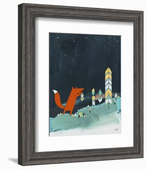 Mr. Fox is Inspired-Kristiana Pärn-Framed Giclee Print