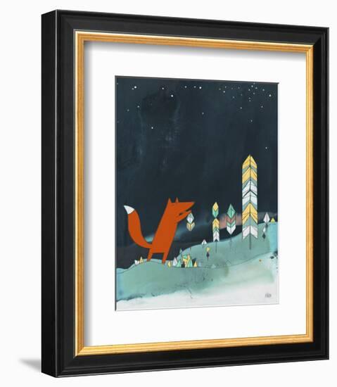 Mr. Fox is Inspired-Kristiana Pärn-Framed Giclee Print