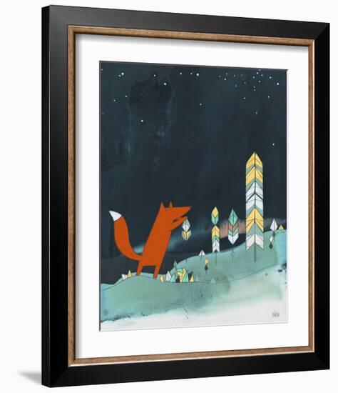 Mr. Fox is Inspired-Kristiana Pärn-Framed Giclee Print