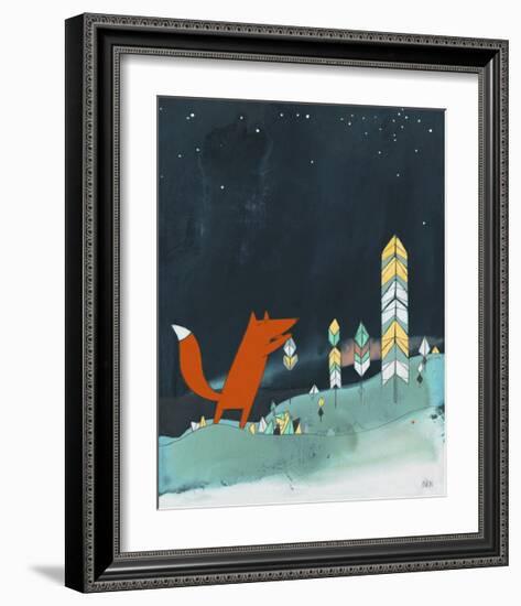 Mr. Fox is Inspired-Kristiana Pärn-Framed Giclee Print