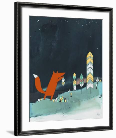 Mr. Fox is Inspired-Kristiana Pärn-Framed Giclee Print