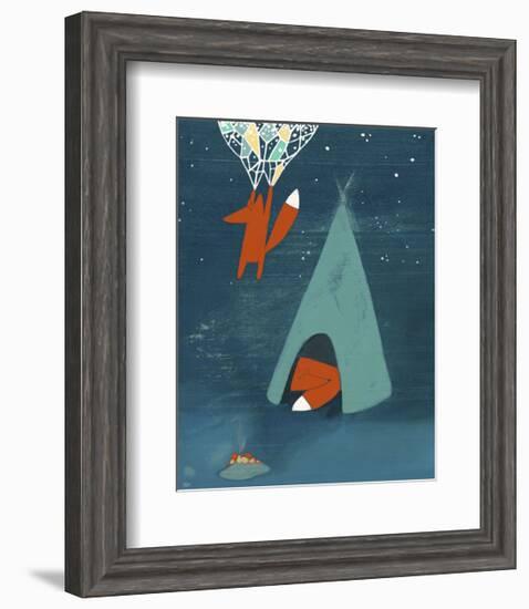 Mr. Fox’s Brilliant New Ideas-Kristiana Pärn-Framed Giclee Print